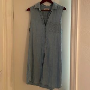 madewell chambray dress